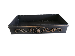 Мангал кованый сталь 3 мм прямые ножки 800x400 - фото 26865