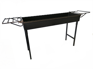 Мангал сталь 3 мм 1200x400, со столиком - фото 26890 Мангал сталь 3 мм 1200x400, со столиком - фото 26890