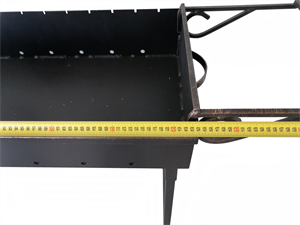 Мангал сталь 3 мм 1200x400, со столиком - фото 26891 Мангал сталь 3 мм 1200x400, со столиком - фото 26891