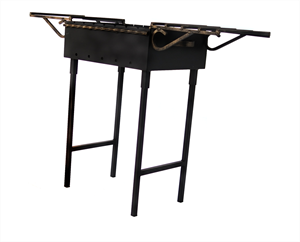 Мангал сталь 3 мм со столиками 500x350 - фото 26929