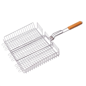 Решетка-гриль хромированная Palisad 315x410x70 мм 69562 - фото 26970