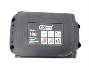 Аккумулятор Prorab 18В 1.3Ач LiIon1928130 - фото 29453