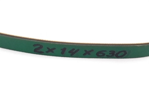 Ремень плоский Р15+14+630(2,2 с рейсмуса) - фото 30553