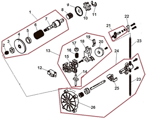 О48 Шестерня ведомая 420,420N,422 8440-467610-0000013 (8440-467610-0000014) - фото 30798