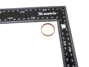 Э52 Кольцо фторопластовое D-28 213431-6 - фото 31534