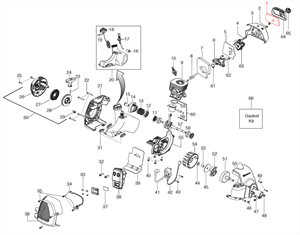 Ж20 Воздушный фильтр б/к Husqvarna 125 - фото 32608