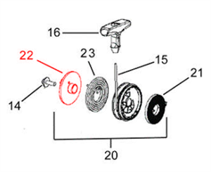 Ж20 Квик стартер Husqvarna H323.325RX - фото 32620