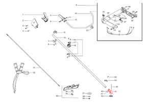 Ж20 Редуктор б/к Husqvarna 125/128 - фото 32635