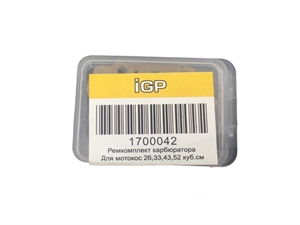 Ж136 Ремкомплект карбюратора б/к Китай 010351(4) - фото 33397