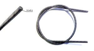 Трос б/к 74см квад.5,1*5,1 - фото 33499