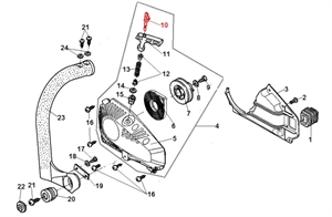 Шнур стартера Champion 3,0мм C6001 - фото 33638