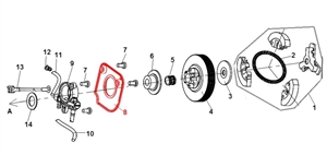 Я5 Крышка маслонасоса 137/142 17137159 - фото 33808