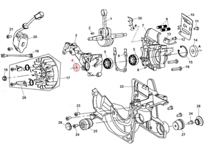 Я16 Сальник Champion 137,142 левый 12х22х7 17137136 - фото 34034