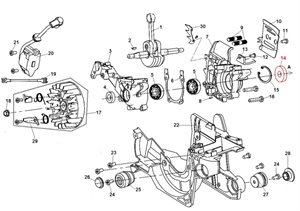 Я16 Сальник Champion 137,142 правый 12х32х5,5 17137146 - фото 34038