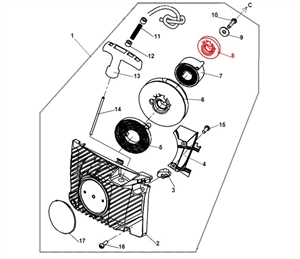 Я49 Храповик барабана стартера 55/250 1755211 - фото 34124