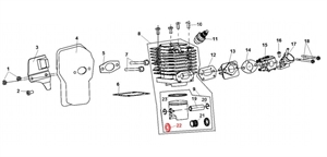 Я20 Шайба поршневого пальца 137,142 Champion 17137123 - фото 34152