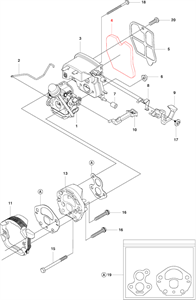 Х32 Фильтр воздушный Husqvarna 236-240 - фото 34700