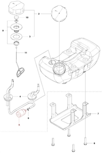 Ж145 Фильтр топливный Husqvarna 5034432-01 - фото 34703