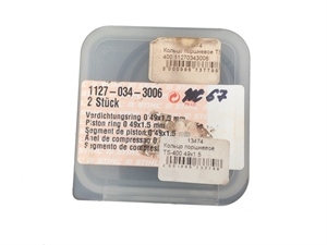 Ж67 Кольцо поршневое TS-400 49x1.5 1127-034-3006 - фото 35074