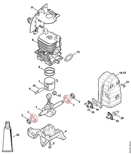 Ю11 Подшипник коленвала 15*38*11 9523-003-4300 - фото 35153