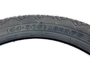 16" х1.75 Покрышка велосипеда гладкий рисунок - фото 35405