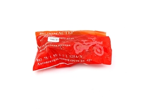 Е9 8"х2 A/V Камера велосипеда с кривым соском 45град "KMS" - фото 35462