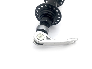 Е35 Втулка переднего колеса(36отв.) стальная с эксцентриком черная ROST - фото 35523