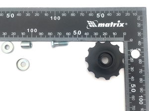 Е37 Колесо заднего суппорта.черное 11зуб. 3132610-1N - фото 35822