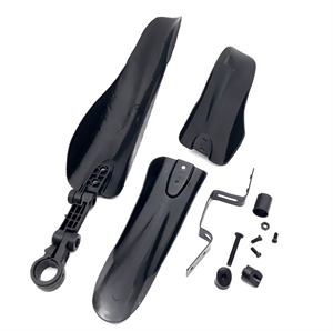 Крылья 26" черные,пластик 3112616-5 - фото 35914