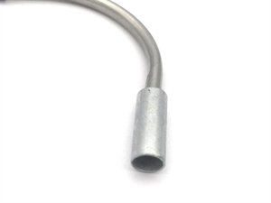 Е33 Направляющая трубка для тормозного троса V-Brake 110гр. 3122634-1 - фото 35941