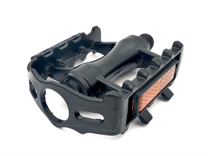 Е20 Педаль алюм."МТВ"черная с катафотом. резьба 9/16".с шариковыми подшипниками 3032603-2 - фото 36008