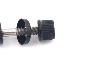 Е23 Эксцентрик подседельный м6*60мм алюминиевыйчерный ZOOM - фото 36361