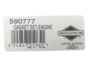 Т18 Комплект прокладок Briggs&Stratton 590777 - фото 36649
