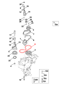 Ж10 Ремень клиновой 6241-711-5010 - фото 37130