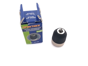 З37 Патрон БЗП 3/8-24UNF 0.8-10мм Практика 030-023 - фото 38872