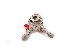 Д68 Редуктор компрессора с кранами 010249С - фото 40135