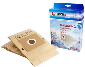 Пылесборники бумажные SAMSUNG VP-95 OZONE Paper P-04 (5шт.) - фото 40980