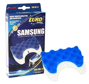 Фильтр HEPA EUR-HS11 EURO Clean для пылесосов Samsung DJ97-00846A - фото 41020