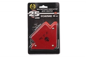 Магнитный угольник-держатель для сварки усилие 11кг 25 LBS SM 1601 - фото 41196