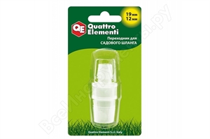 Переходник-адаптер QUATTRO ELEMENTI 771-961 пластик 19-12мм - фото 41627