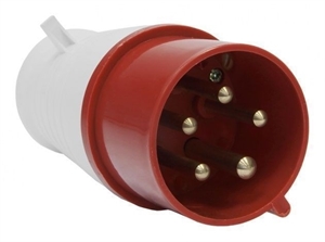 О59 Вилка 3P+PE+N 32A 380B IP44 IEK - фото 42484