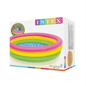 Бассейн детский надувной круглый 147х33 см  INTEX 57422 - фото 43800