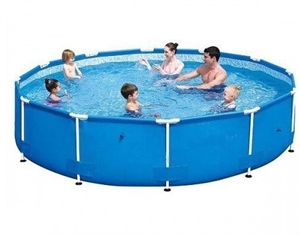 Бассейн каркасный круглый BESTWAY 305x100 см синий 15327 - фото 43805