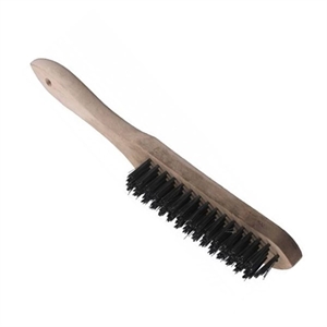 Щетка Stayer проволочная с дер. ручкой 3 ряда, 35020-3 - фото 46505