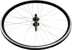 Колесо заднее 27,5" двойной алюм.обод+втулка с пром.подш. с эксцентриком 306272612-2 - фото 46748