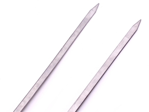 Шампур двойной с деревянной ручкой 10*45 - фото 46998