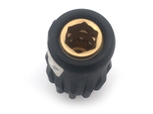 Ш131 Переходник Байонет KW - выход 1/4  нар.резьба (нерж.сталь+латунь, на себя) - фото 47162