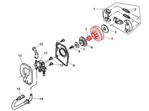 Я27 Звездочка ведущая 3/8 6Т Champion 125T 1000029 - фото 47995