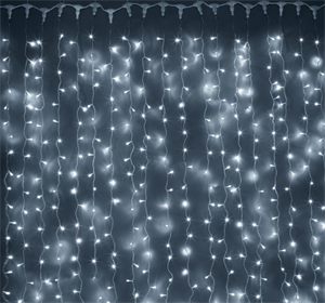 Гирлянда штора 160 диод 1,5х1,5м бел. бел/шнур Lemar-262 - фото 48430 Гирлянда штора 160 диод 1,5х1,5м бел. бел/шнур Lemar-262 - фото 48430