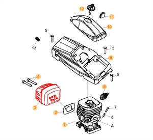 Х54 Глушитель 240 4006001204 CHAMPION - фото 48988